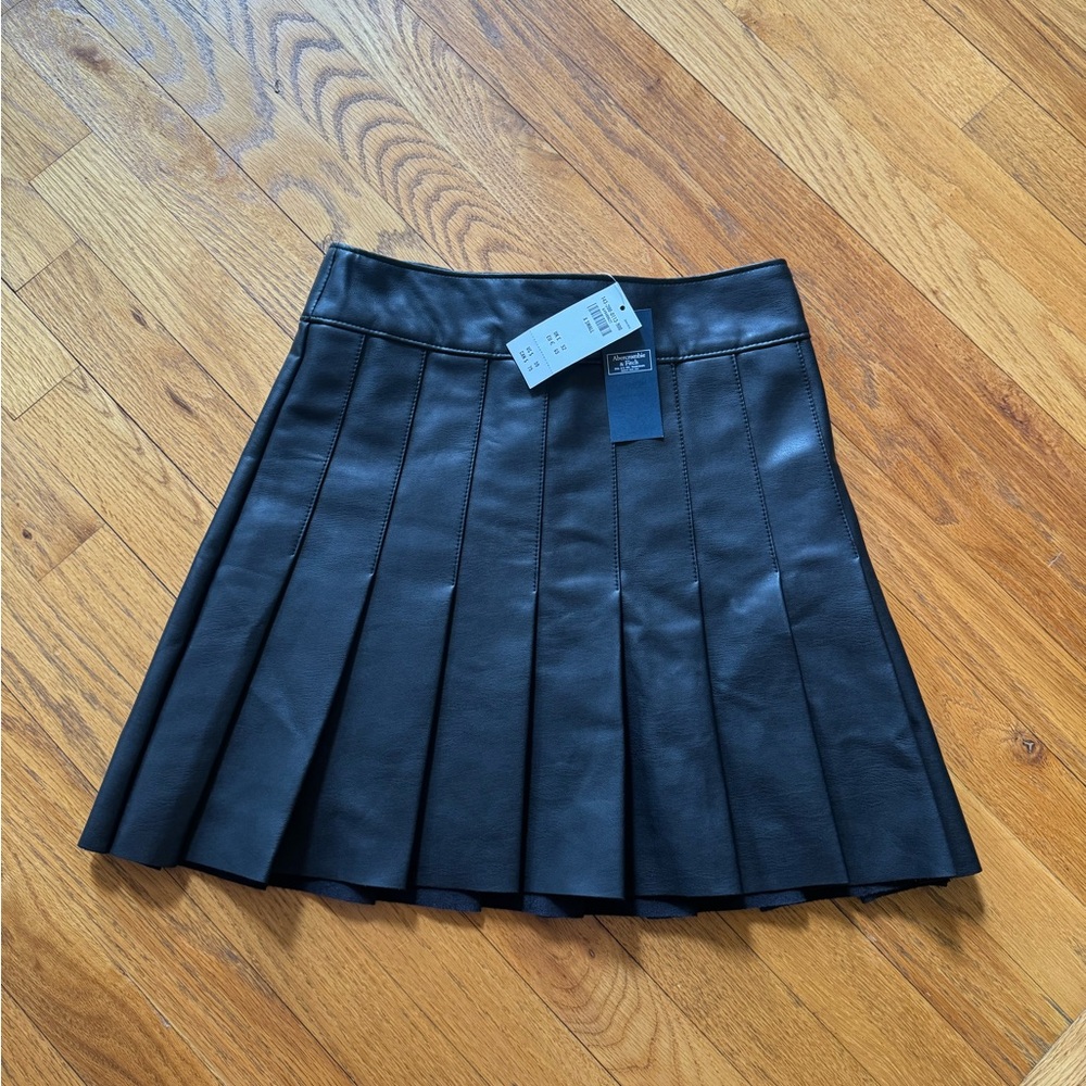 Abercrombie Leather Skirt